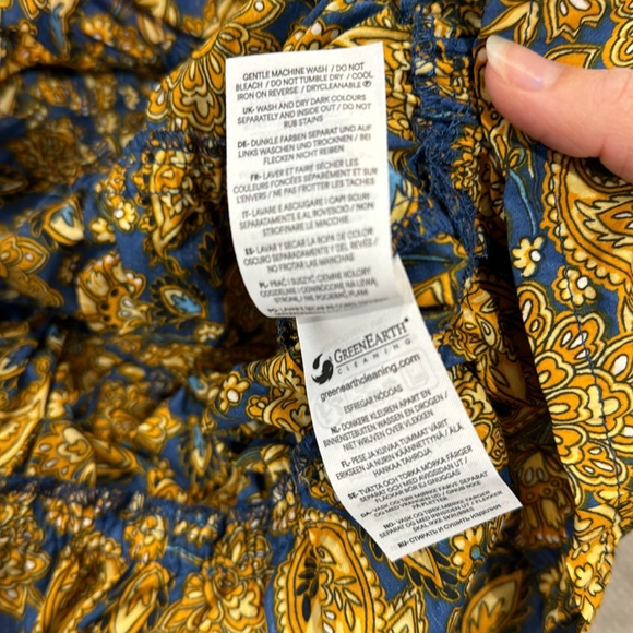 Boden women’s off the shoulder decorative paisley long sleeve top size 4 - Picture 7 of 8